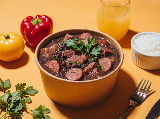Brazilian Black Bean & Pork Stew (Feijoada)